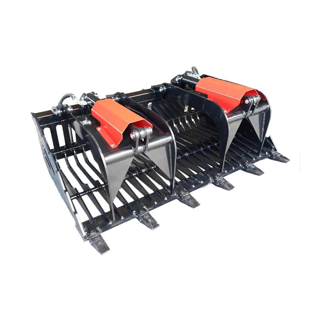 New Arrival On Sale- Landy Rock Grapple Bucket for Skid Steer Attachment