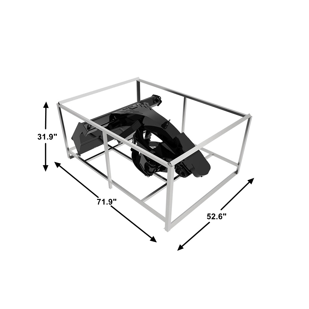 Landy Attachments Skid Steer Log Grapple Attachment, Fits Universal Skid Steer Quick Attach