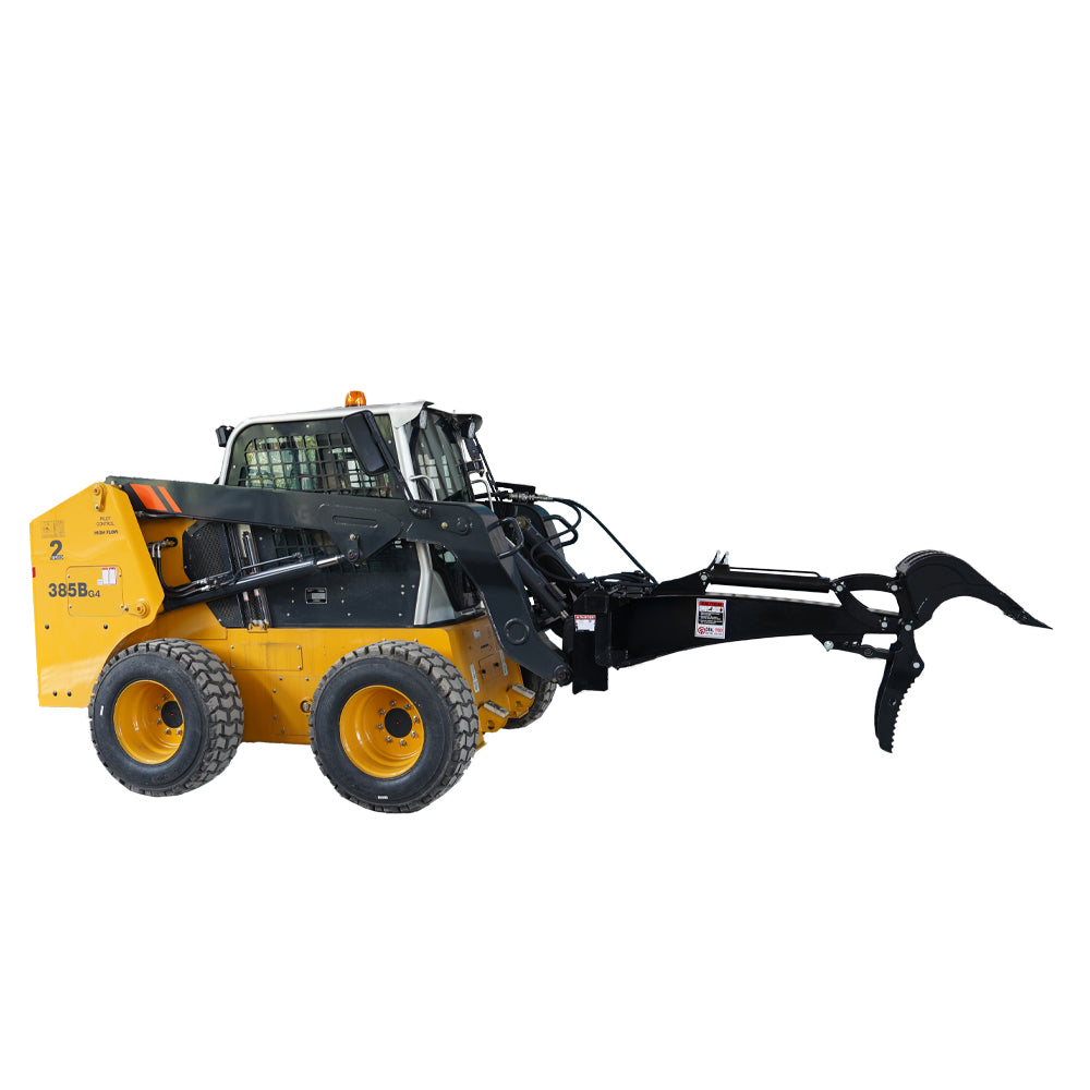 Landy Attachments Skid Steer Backhoe Digger Bucket with 15" Bucket, Universal Mount Plate